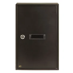 AMIG - Boîte aux lettres 5 - 400 x 250 x 100 mm - Acier - Noir
