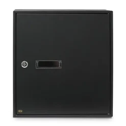 AMIG - Boîte aux lettres 6 - 400 x 360 x 100 mm - Acier - Noir