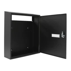 AMIG - Boîte aux lettres 6 - 400 x 360 x 100 mm - Acier - Noir