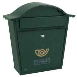 AMIG - Boîte aux lettres 1 - 370 x 360 x 105 mm - Acier - Vert