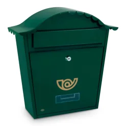 AMIG - Boîte aux lettres 1 - 370 x 360 x 105 mm - Acier - Vert