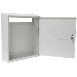 AMIG - Boîte aux lettres 6 - 400 x 360 x 100 mm - Acier - Blanc