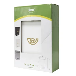 AMIG - Boîte aux lettres 2 - 400 x 250 x 100 mm - Acier - Blanc