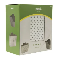 AMIG - Boîte publicité 77 - 320 x 360 x 190 mm - Acier - Blanc