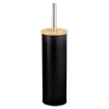 AMIG - Brosse toilette NATURLINE - 95 x 380 mm - Acier / Bambou - Noir