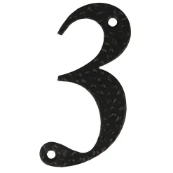 AMIG - Chiffres - 4'' - 100 mm - Acier - Noir