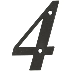AMIG - Chiffres - 4'' - 100 mm - Acier - Noir