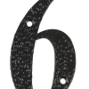 AMIG - Chiffres - 4'' - 100 mm - Acier - Noir