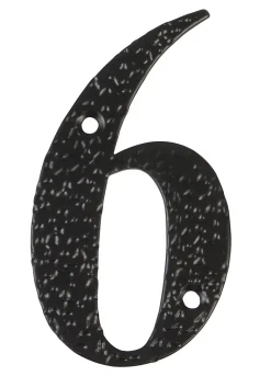 AMIG - Chiffres - 4'' - 100 mm - Acier - Noir