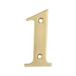 AMIG - Chiffres - 4'' - 100 mm - Laiton - Poli