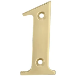 AMIG - Chiffres - 4'' - 100 mm - Laiton - Poli