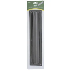 AMIG - Entrée de boîte aux lettres 2 - 342 x 73 mm - Acier - Noir