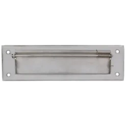 AMIG - Entrée de boîte aux lettres 1 - 254 x 78 mm - Acier inoxydable - Inoxydable