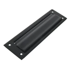 AMIG - Entrée de boîte aux lettres 1 - 254 x 78 mm - Acier - Noir