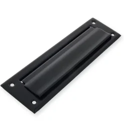 AMIG - Entrée de boîte aux lettres 1 - 254 x 78 mm - Acier - Noir
