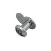 AMIG - Judas optique 2 - 14 25-42 mm - Laiton - Chromé brillant