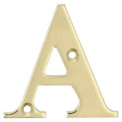 AMIG - Lettres laiton - 4'' - 100 mm - Laiton - Poli