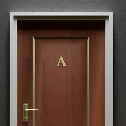 AMIG - Lettres laiton - 4'' - 100 mm - Laiton - Poli