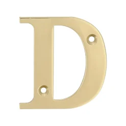 AMIG - Lettres laiton - 4'' - 100 mm - Laiton - Poli