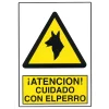 AMIG - Panneau de danger 10030 - 210 x 300 mm - Polyéthylène