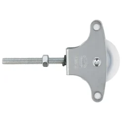 AMIG - Poulie plastique 11 - M6 x 60 mm - Acier - Zingué