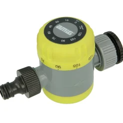 AMIG - Programmateur d'arrosage manuel R42 - 60 x 80 mm - ABS + Caoutchouc - Vert pistache-Noir