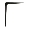 AMIG - Équerre 4 - 200 x 150 mm (8'' x 6'') - Aluminium - Noir