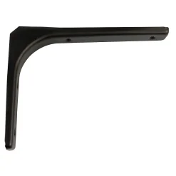 AMIG - Équerre 4 - 200 x 150 mm (8'' x 6'') - Aluminium - Noir