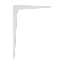 AMIG - Équerre 4 - 300 x 200 mm (12'' x 8'') - Aluminium - Blanc