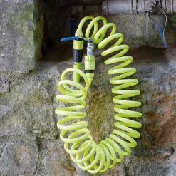 AMIG - Tuyau spirale R39 - 7,5 m - Caoutchouc EVA - Vert pistache