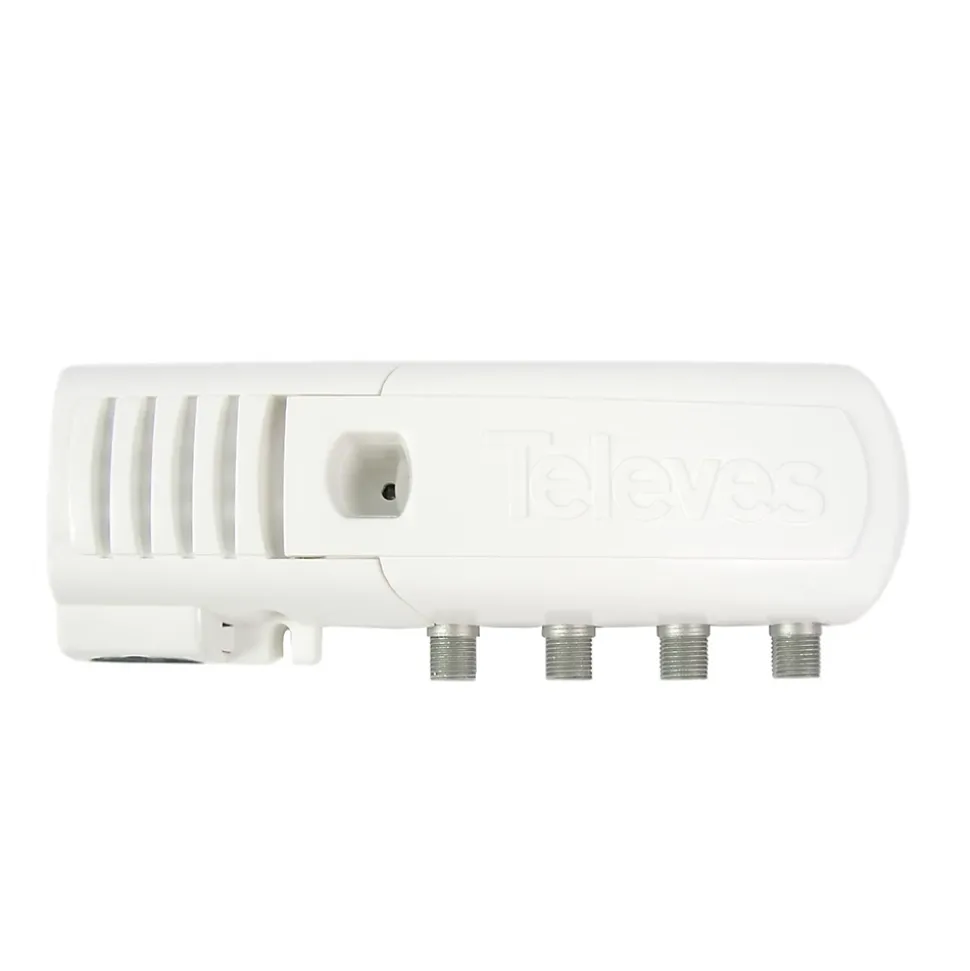 Amplificateur intérieur automatique TV 3 sorties + filtre - Fiche FR/SH