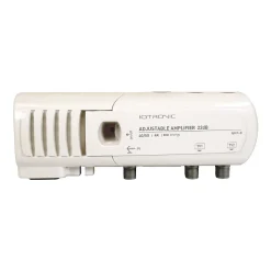 Amplificateur TV 22dB 2 TV 4G/5G, connexion F, gain réglable