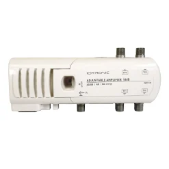 Amplificateur TV 18dB 4 TV 4G/5G, connexion F, gain réglable