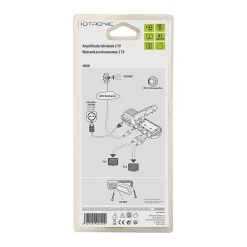 Amplificateur TV 22dB 2 TV 4G/5G, connexion IEC