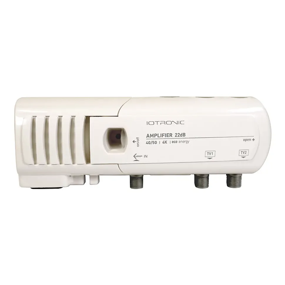 Amplificateur TV 22dB 2 TV 4G/5G, connexion F