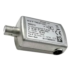 Amplificateur TV de ligne avec filtre 4G/5G UHF VHF