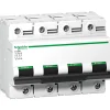 A9n18480 Schneider C120h Disjoncteur Tétrapolaire Schneider 100 A - 4p - Courbe C - 15ka - à Vis