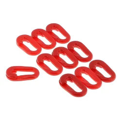 Anneau de jonction Diam 7 mm par 10 pour chaîne de signalisation - Wilmart