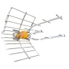 Antenne d'extérieur Televes Ellipse 148921 pour chaînes TNT gain 40 dB alimentation sous 24V