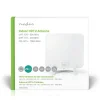 Antenne HDTV d'Intérieur 0 - 25 km Gain de 30 dB FMVHFUHF Blanche NEDIS