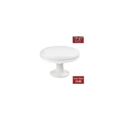 Antenne TNT Omnidirectionnelle 360 Bateau Camping Car + AMPLI 12V - Gain 35dB ANTARION