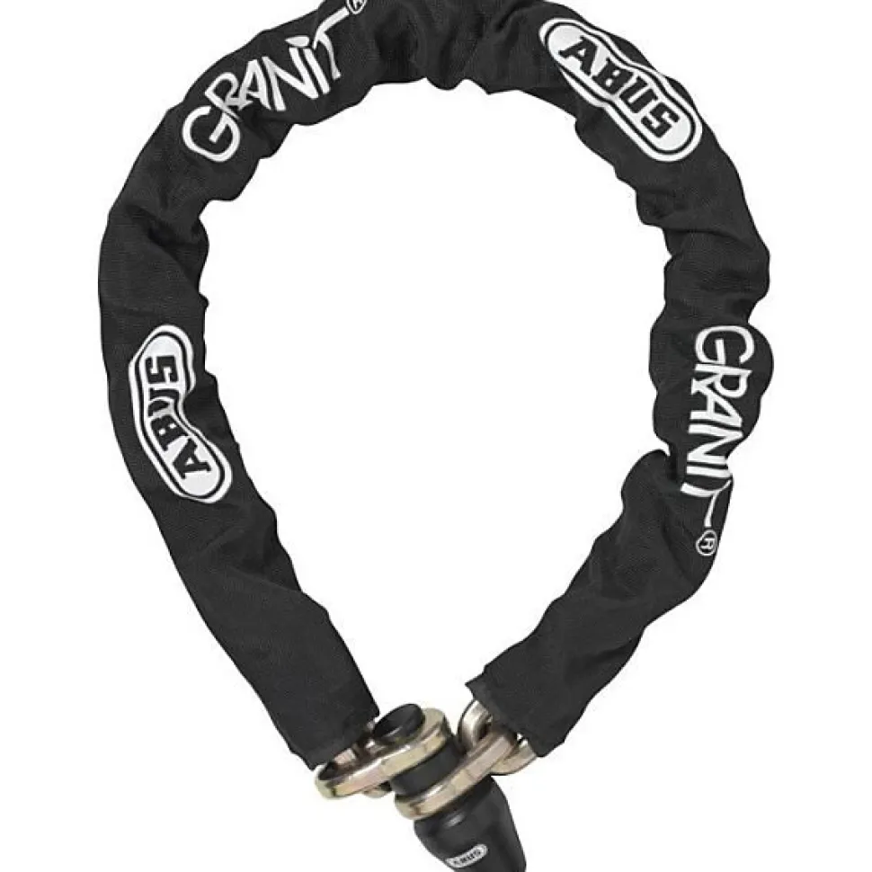 Antivol de chaîne - ABUS - 1480/150 - Maillons 14 mm - Gainage tissu - Cylindre XPlus