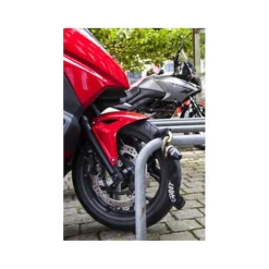 Antivol de chaîne - ABUS - 1480/150 - Maillons 14 mm - Gainage tissu - Cylindre XPlus