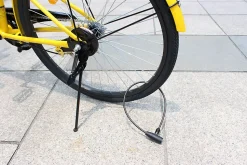 Antivol pour vélo Noir 550 x 90mm Acier