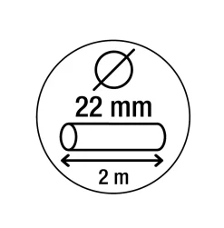 Antivol pour vélo Smith & Locke Noir 2000 x 180mm