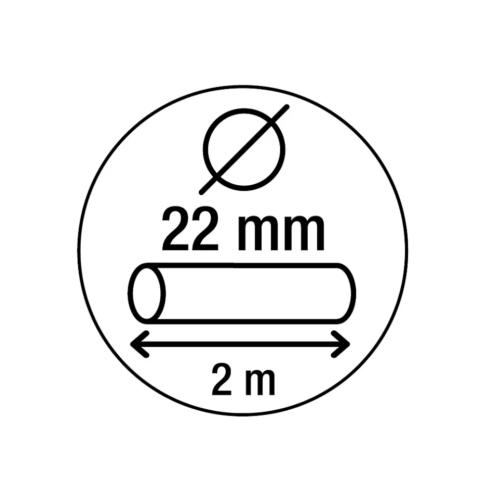 Antivol pour vélo Smith & Locke Noir 2000 x 180mm