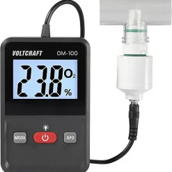 Appareil de mesure d'oxygène VOLTCRAFT OM-100, oxymètre 0 - 100 % O2