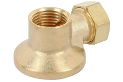 Applique laiton avec écrou à collet battu 14-1/2 - GARIS - B01-AML-B