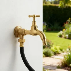 Applique mur 15/21 ø14 mm Diall poli