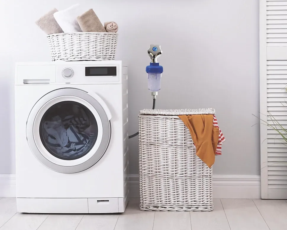 Aquawater - Mini Filtre anti calcaire pour Machine à laver